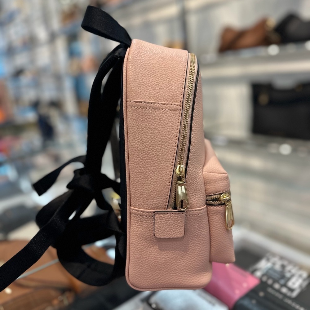 NWT! NEW! Marc Jacobs Leather Backpack -Small Blush Rose Pink Women - Picture 4 of 7
